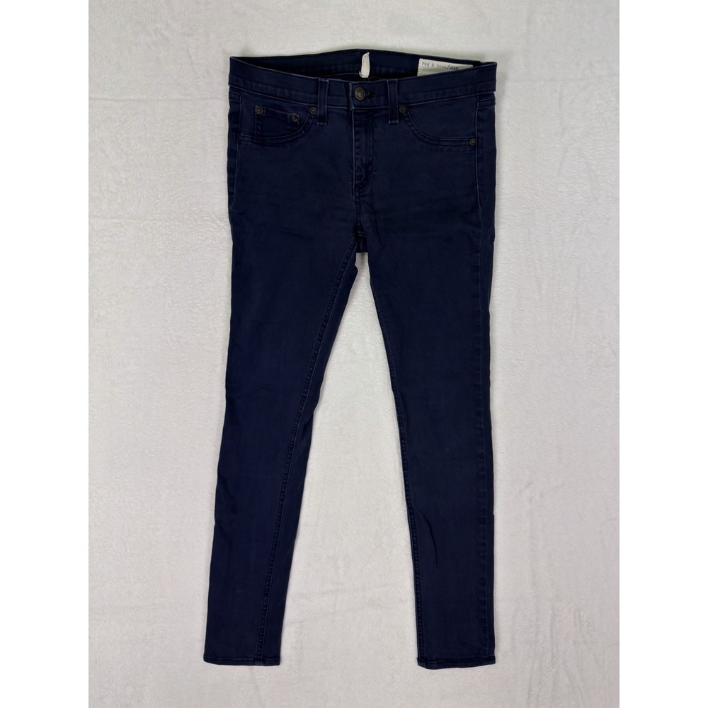 Rag & Bone Jegging Pants Womens 28 Blue Legging Slim Low Rise Stretch